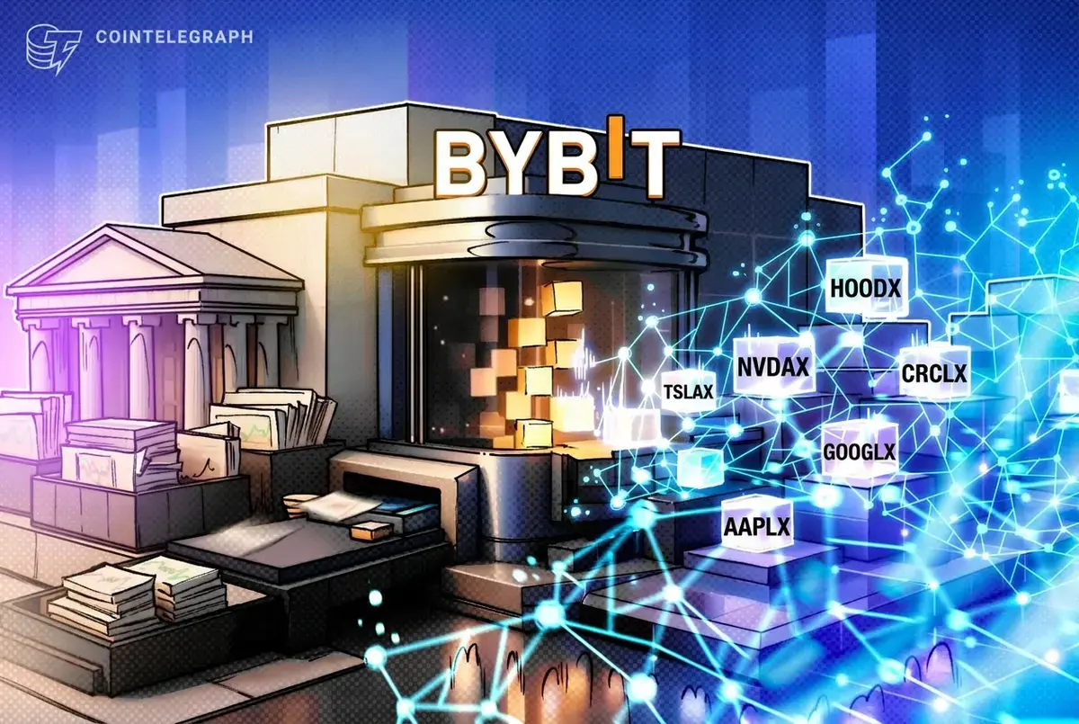 Bybit extinde opțiunile de garanție cu acțiuni americane tokenizate
