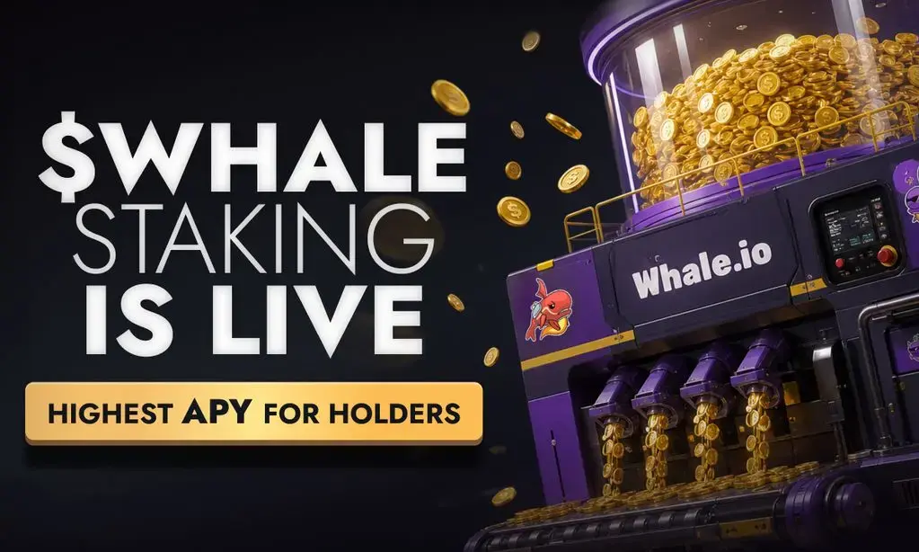 Whale.io lansează imprimant Whale: WHALE Token Staking